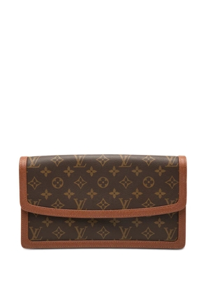 Louis Vuitton Pre-Owned 1992 Monogram Pochette Dame GM clutch bag - Brown
