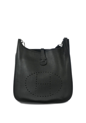 Hermès Pre-Owned 2017 PM Evelyne pebbled-grain shoulder bag - Black