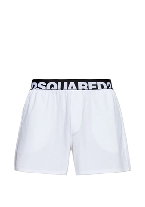 DSQUARED2 logo-waistband boxers - White