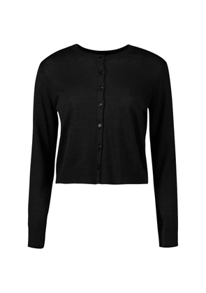 Lars Andersson crew-neck cardigan - Black