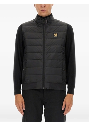Belstaff Circuit logo-detail gilet - Black