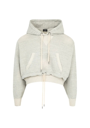 R13 cropped hoodie - Grey