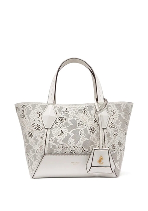 Jimmy Choo mini Diamond tote bag - Neutrals