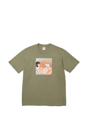 Supreme mouse T-shirt - Green