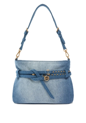 PINKO studded shoulder bag - Blue
