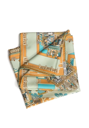 Hermès Pre-Owned 1994 Astres et Soleils silk scarf - Neutrals