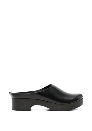 Daniela Gregis leather mules - Black