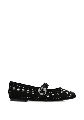 Coperni buckle-strap ballet flats - Black