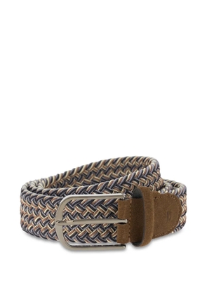 Boggi Milano woven belt - Brown