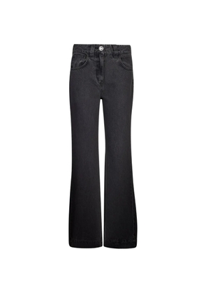LIU JO five-pocket flared jeans - Black