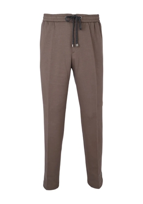 Peserico drawstring trousers - Brown