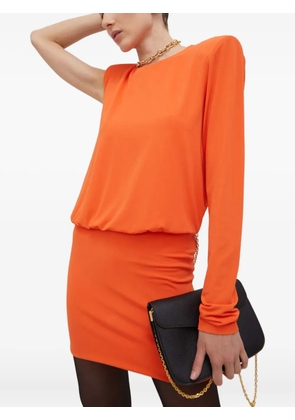 Patrizia Pepe one-shoulder mini dress - Orange
