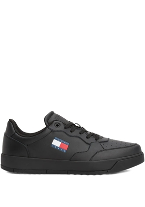 Tommy Hilfiger logo-patch sneakers - Black