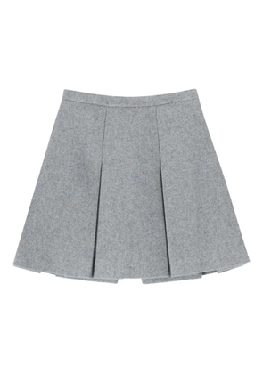 Ermanno Scervino pleated mini skirt - Grey