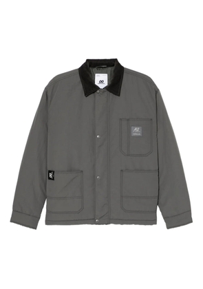 CHOCOOLATE logo-patch jacket - Grey