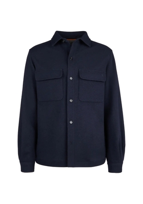 Tod's flap-pocket shirt - Blue