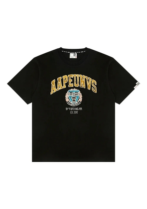 AAPE BY *A BATHING APE® crest T-shirt - Black
