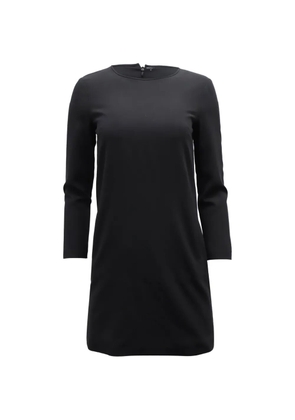 Theory round-neck mini dress - Black