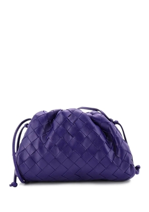 Bottega Veneta Pre-Owned The Pouch Intrecciato Nappa Mini crossbody bag - Purple