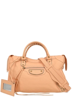 Balenciaga Pre-Owned 2015 metallic edge classic city tote bag - Neutrals