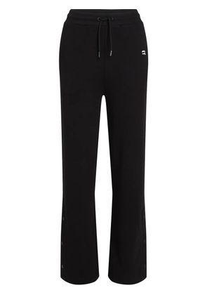 Karl Lagerfeld Ikonik Karl-appliqué track pants - Black