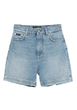Dolce & Gabbana logo-plaque shorts - Blue