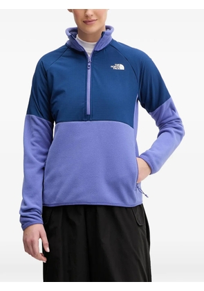 The North Face quarter-zip colour-block sweatshirt - Blue
