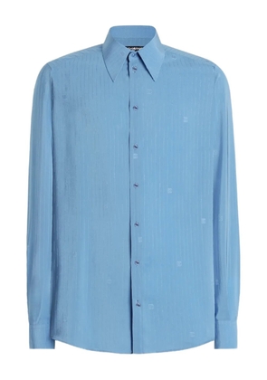 Dolce & Gabbana collared patterned shirt - Blue