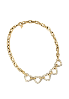GUESS USA Beloved heart-chain necklace - Gold