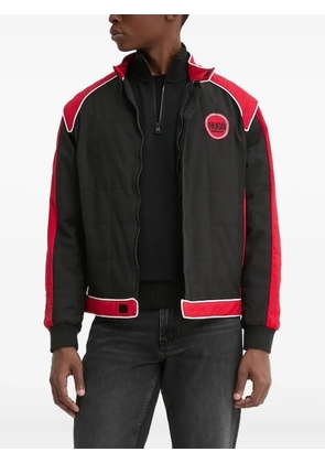 HUGO quilted panelled jacket - Black
