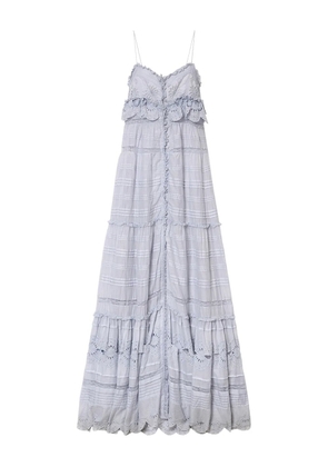 MARANT ÉTOILE Paule ruffled maxi dress - Blue