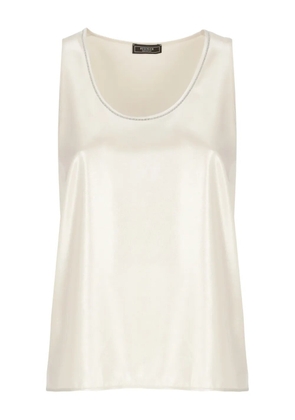 Peserico scoop-neck top - Neutrals