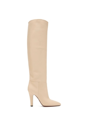 Paris Texas Elsa point-toe heel boots - Neutrals