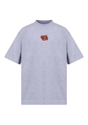 Balenciaga Taped logo-print cotton t-shirt - Grey