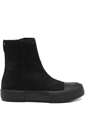 Devoa Cow Nuback boots - Black