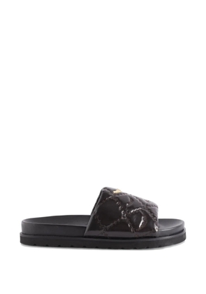 Zadig&Voltaire padded leather sandals - Brown