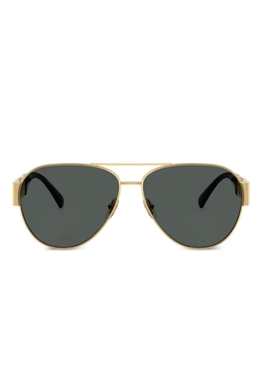 Versace Eyewear pilot sunglasses - Gold