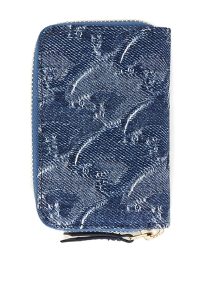 Lanvin patterned wallet - Blue