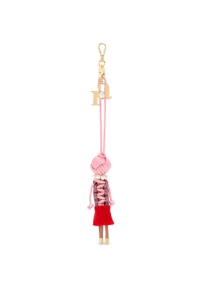 Rosantica Signorino charm keyring - Pink