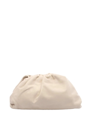 Bottega Veneta Pre-Owned 2012-2026 Lambskin The Pouch clutch bag - White