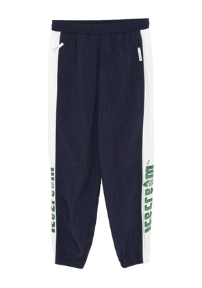 ICECREAM logo track pants - Blue