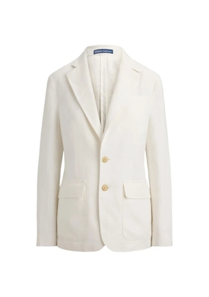 Polo Ralph Lauren pocket button linen blazer - White