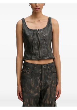 Gestuz Linera top - Brown