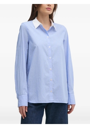 Mos Mosh striped button-down shirt - Blue