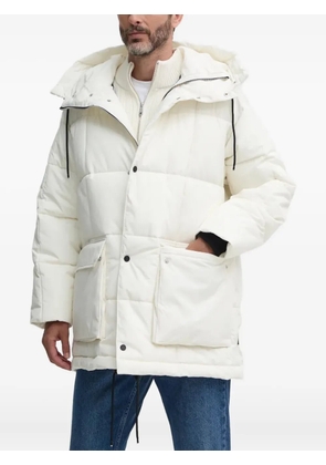 Armani Exchange hooded pocket jacket - White