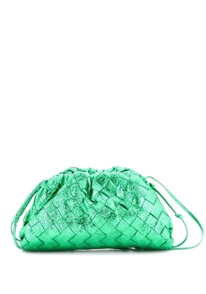 Bottega Veneta Pre-Owned The Pouch Intrecciato Nappa Mini crossbody bag - Green