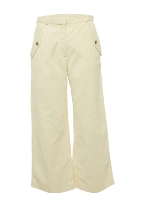 Kenzo Pre-Owned straight-leg corduroy trousers - Neutrals