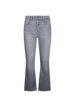 LIU JO high-rise five-pocket jeans - Grey