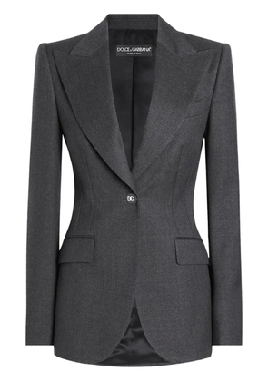 Dolce & Gabbana single-breasted blazer - Grey