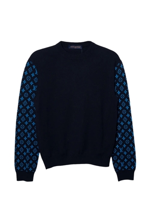 Louis Vuitton Pre-Owned monogram cashmere sweater - Black
